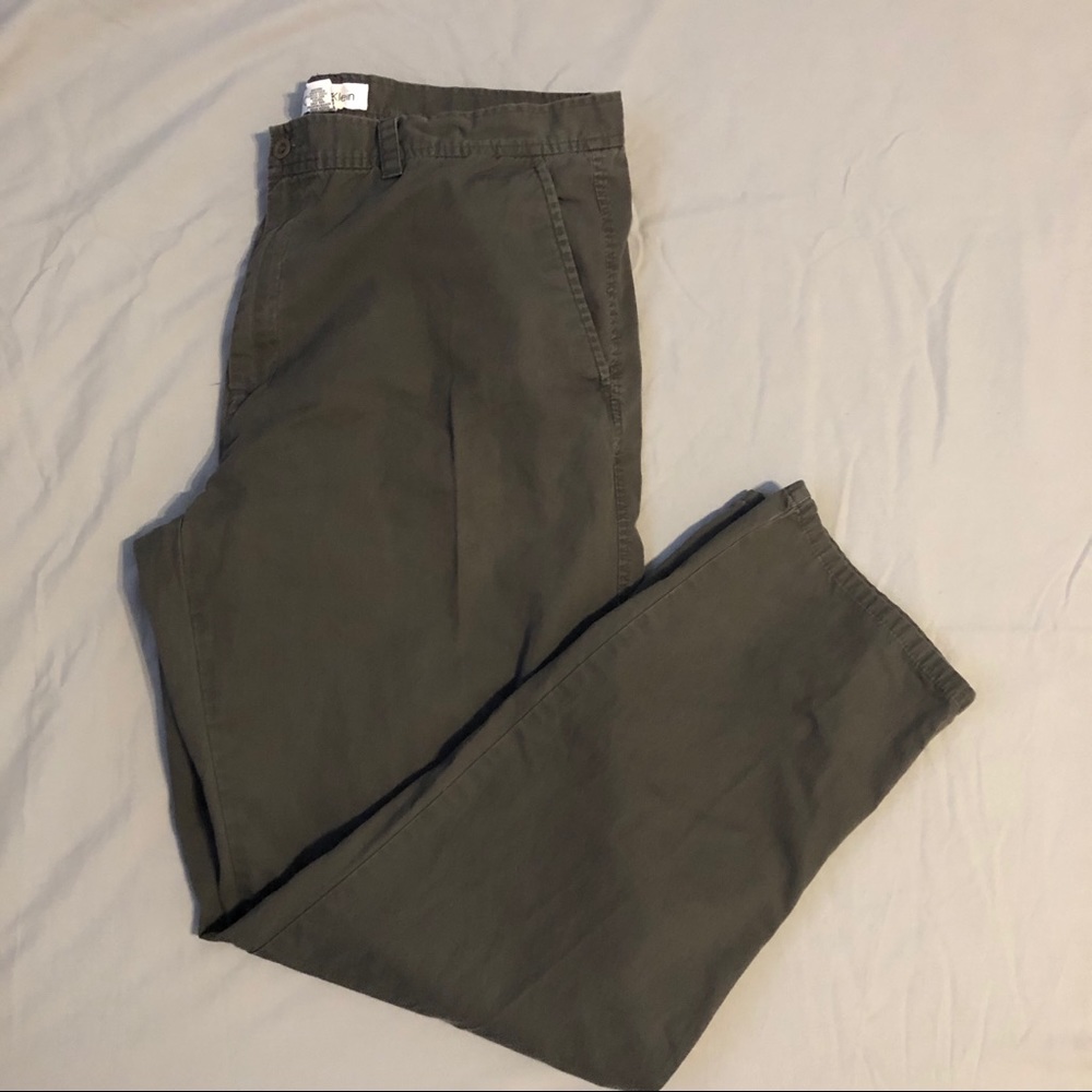 Dark gray Calvin Klein casual pants 38x32